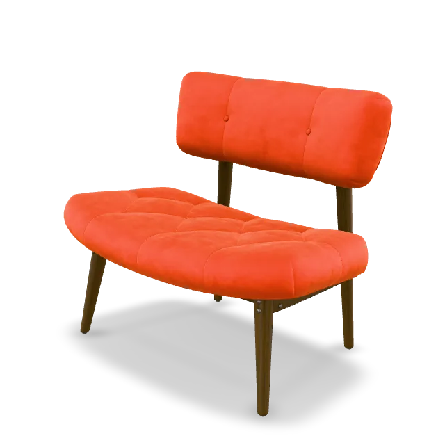 Chaise Capitonnée Corail