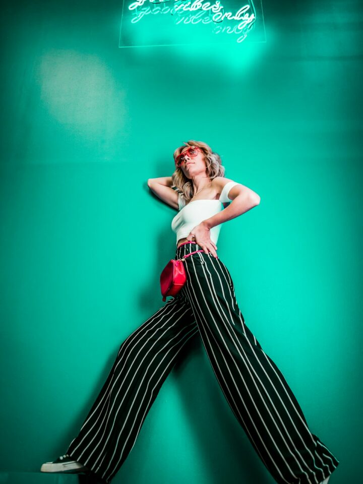 Pantalon Rayé Lido